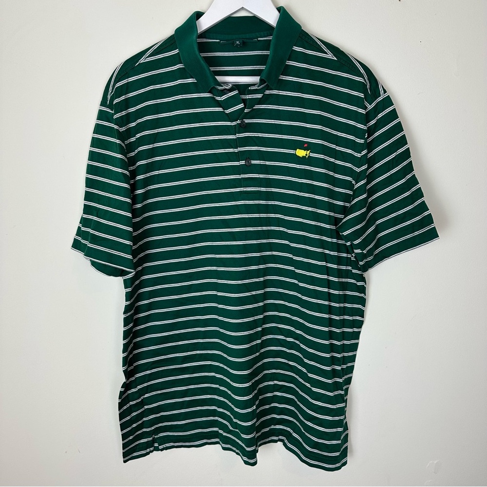Masters Polo Striped Short Sleeve Shirt